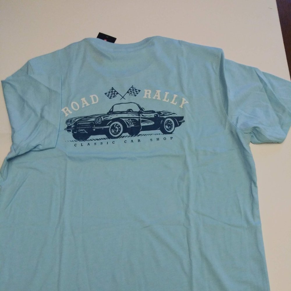 Chaps T-shirt  Light Blue Size M  (Picture in the back)